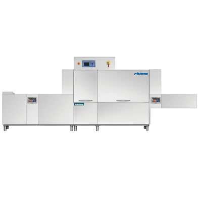 flight conveyor dish washer